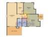 2 BHK in Aspirations Orchid